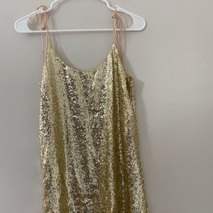 Sequin mini dress